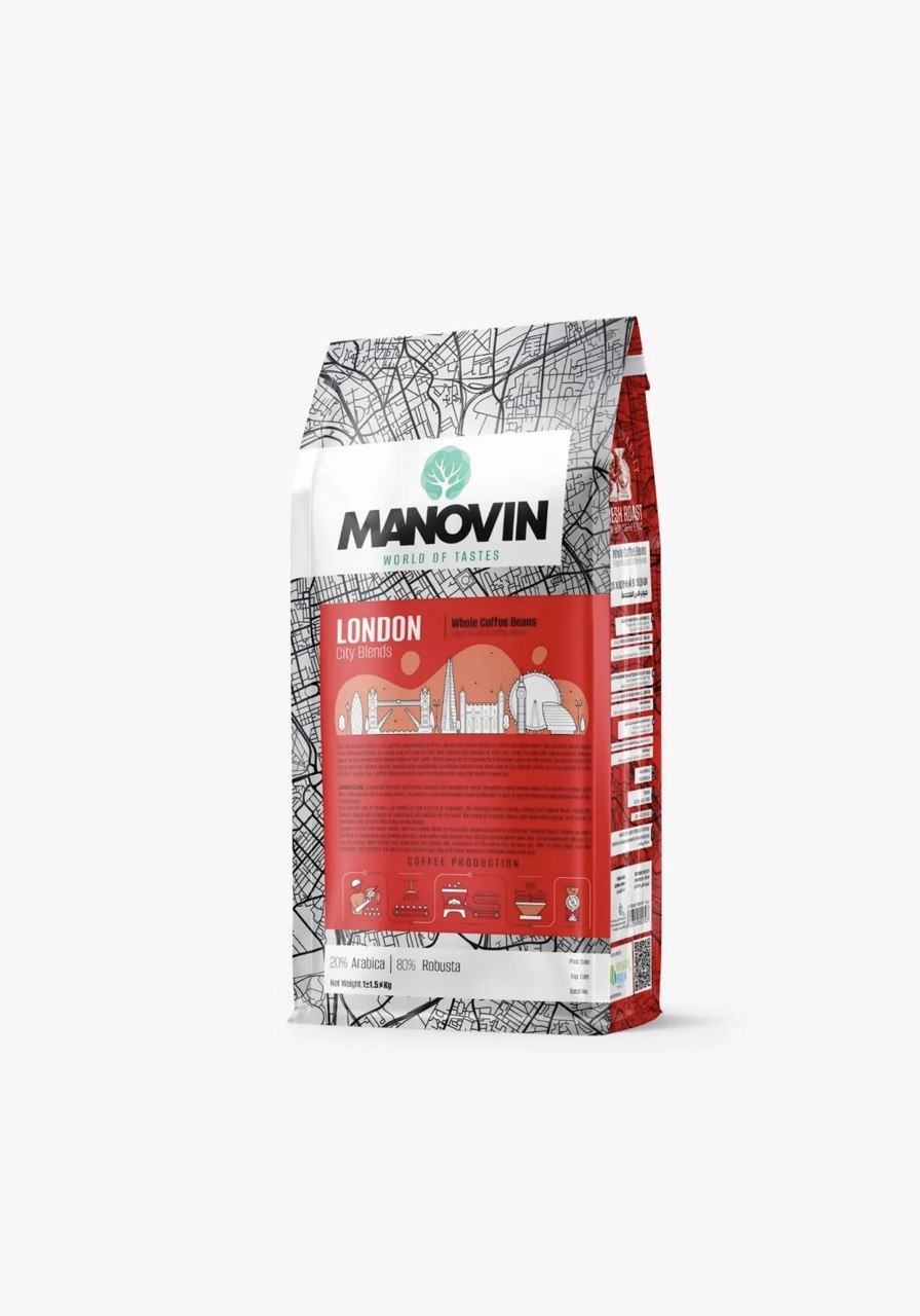 میکس قهوه لندن مانوین | Manovin London Coffee Blend