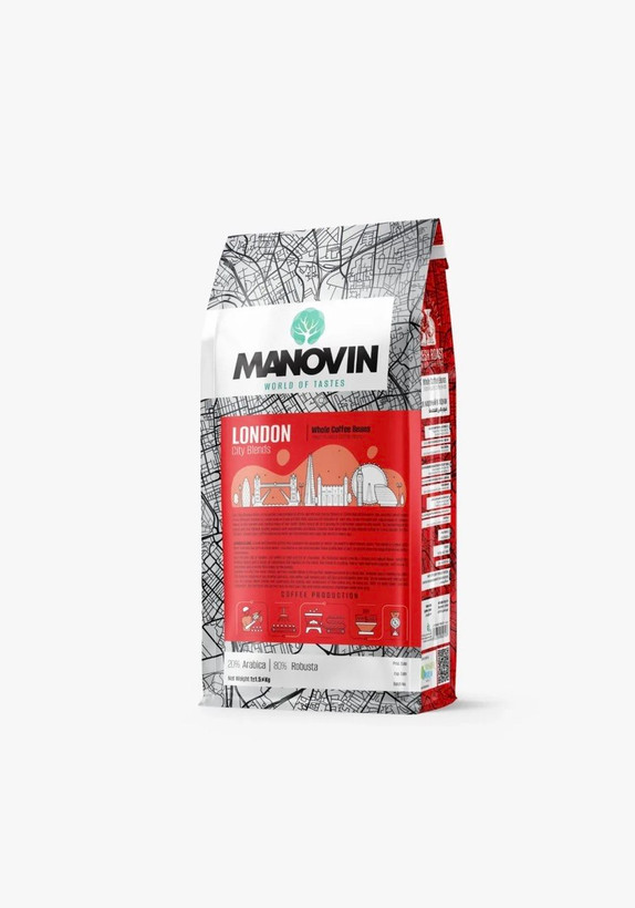 میکس قهوه لندن مانوین | Manovin London Coffee Blend